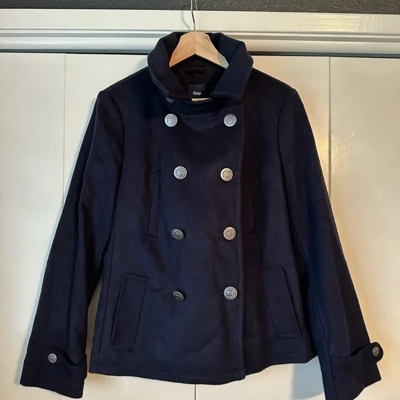 Women’s Gap Wool Pea Coat - Picture 5 of 5